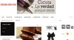 Desktop Screenshot of cicuta.info